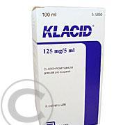 KLACID 125 MG/5 ML  1X100ML Granule pro suspenzi