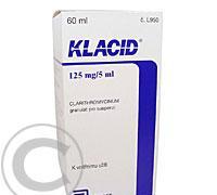 KLACID 125 MG/5 ML  1X60ML Granule pro suspenzi, KLACID, 125, MG/5, ML, 1X60ML, Granule, suspenzi