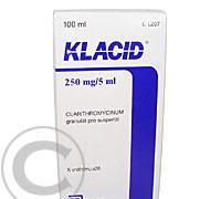 KLACID 250 MG/5 ML  1X100ML Granule pro suspenzi