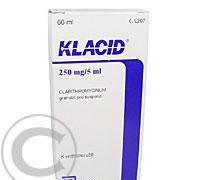 KLACID 250 MG/5 ML  1X60ML Granule pro suspenzi