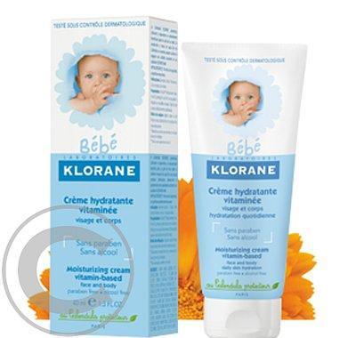 KLORANE BEBE Hydratační vitamínový krém 200ml, KLORANE, BEBE, Hydratační, vitamínový, krém, 200ml