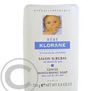 KLORANE BEBE Savon surgras 250g dětské mýdlo, KLORANE, BEBE, Savon, surgras, 250g, dětské, mýdlo