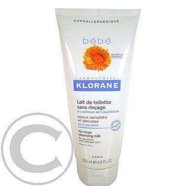 KLORANE BEBE Toaletní mléko bez oplachování 200 ml, KLORANE, BEBE, Toaletní, mléko, bez, oplachování, 200, ml