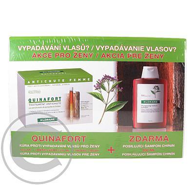 KLORANE Quinafort femme 12x5ml   Quinine shamp.200ml, KLORANE, Quinafort, femme, 12x5ml, , Quinine, shamp.200ml