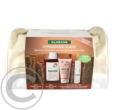 KLORANE Quinine shampon 200 ml Baume 150 ml Dry shampon 50 ml