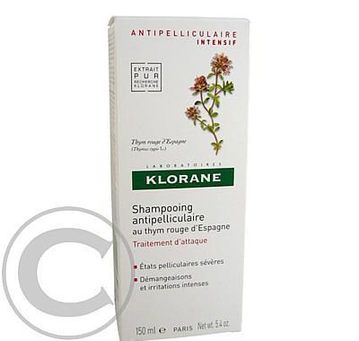 KLORANE Thym rouge šampon 150 ml proti lupům, KLORANE, Thym, rouge, šampon, 150, ml, proti, lupům