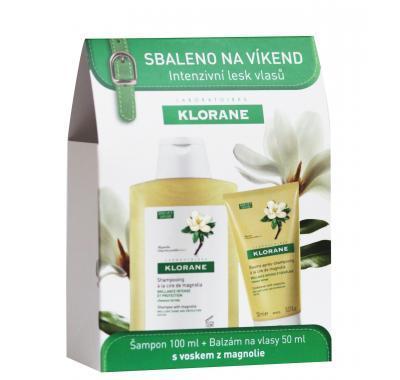 Klorane Travel kit magnolie šampon 100 ml   balzám 50 ml