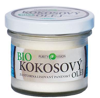 Kokosový olej panenský BIO 100 ml, Kokosový, olej, panenský, BIO, 100, ml