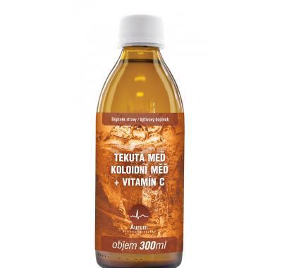 Koloidní měď   vitamín C 300 ml, Koloidní, měď, , vitamín, C, 300, ml