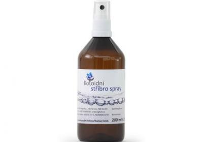 Koloidní stříbro sprej 200 ml 20 ppm