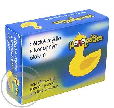 Konopátko dětské mýdlo s konopným olejem 80g