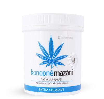 Konopné mazání extra chladivé 250 ml   Konopné mazáni Extra chladivé 100 ml tuba ZDARMA