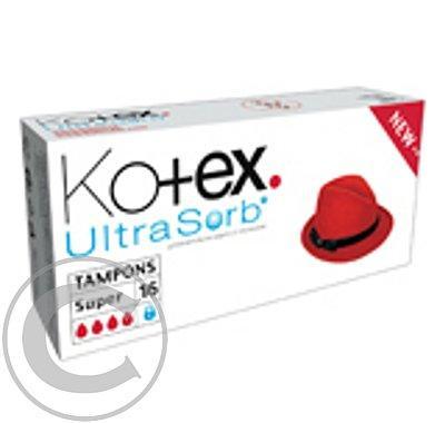 Kotex tampony Ultra Sorb Super (16), Kotex, tampony, Ultra, Sorb, Super, 16,