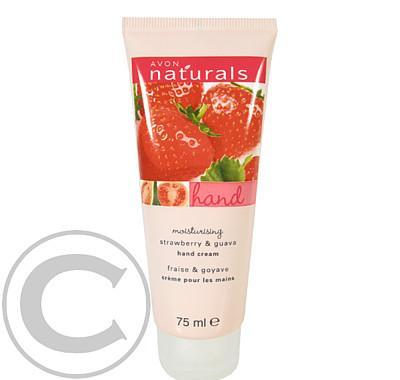 Krém na ruce jahoda & guava Naturals (Strawberry & Guava Hand Cream) 75 ml