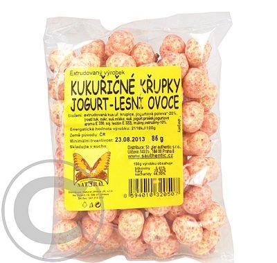 KŘUPKY kukuřičné jogurt lesní ovoce 85g, KŘUPKY, kukuřičné, jogurt, lesní, ovoce, 85g