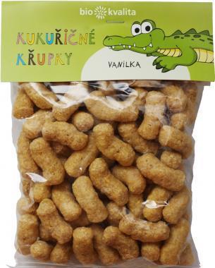 Kukuřičné křupky NATURAL Vanilka  60g-BIO