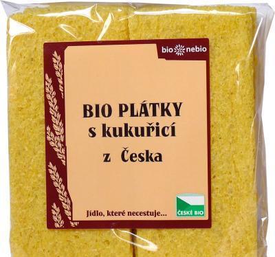 Kukuřičné plátky křupavé 75 g - BIO