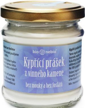 Kypřící prášek z vinného kamene 120g-BIO