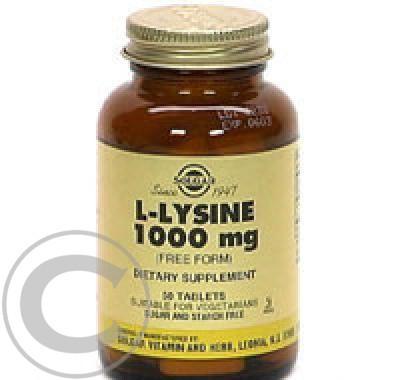 L-Lysin 1000mg tbl.50, L-Lysin, 1000mg, tbl.50