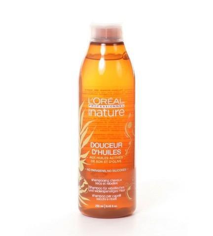 L´Oreal Paris Expert Nature Douceur D Huiles Shampoo 250 ml Šampon pro zkrocení vlasů