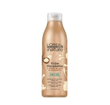 L´Oreal Paris Expert Nature Riche Macadamia Shampoo 250 ml Hydratační šampon