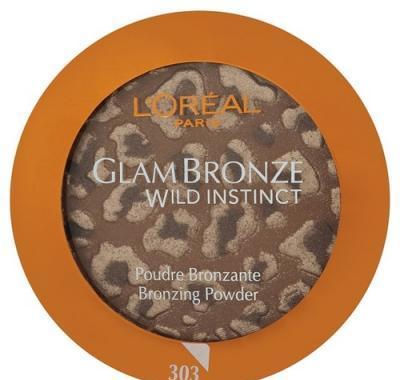 L´OREAL Paris Glam Bronze Wild Instinkt Bronzing Powder 7,5 g Pudr 303 Dark