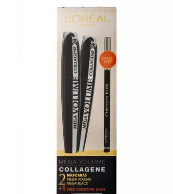 L´OREAL PARIS Mascara Mega Volume Collagene 24h 20 ml 2 x 9 ml Mascara Mega Volume, L´OREAL, PARIS, Mascara, Mega, Volume, Collagene, 24h, 20, ml, 2, x, 9, ml, Mascara, Mega, Volume