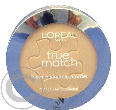 L´Oreal True Match kompakt pudr W3 Golden Beige, L´Oreal, True, Match, kompakt, pudr, W3, Golden, Beige