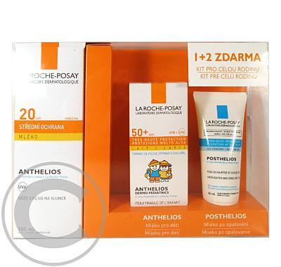 LA ROCHE Anthelios 20SPF fluid 100ml Family 1  2 zdarma