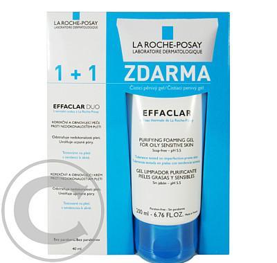 LA ROCHE Effaclar  DUO 200ml   Effaclar gel 40 ml, LA, ROCHE, Effaclar, DUO, 200ml, , Effaclar, gel, 40, ml