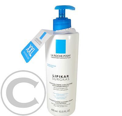 La Roche-Posay Lipikar Surgras Liquide - zvláčňující sprchový gel 400 ml