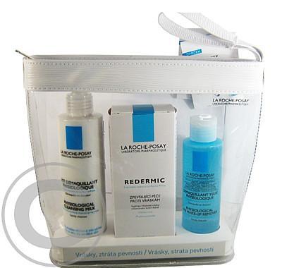 LA ROCHE Redermic Vánoce 2008 -  Zpevňující péče proti vráskám pro suchou pleť 40 ml, Fyziologické odličovací mléko 200ml   Fyziologický odličovač očí 125ml a taštička ZDARMA!, LA, ROCHE, Redermic, Vánoce, 2008, Zpevňující, péče, proti, vráskám, suchou, pleť, 40, ml, Fyziologické, odličovací, mléko, 200ml, , Fyziologický, odličovač, očí, 125ml, taštička, ZDARMA!