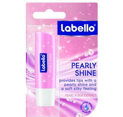 LABELLO Pearl&Shine tyčinka na rty 4,8 g, LABELLO, Pearl&Shine, tyčinka, rty, 4,8, g