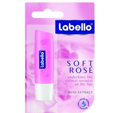 LABELLO Soft Rosé tyčinka na rty 4,8 g, LABELLO, Soft, Rosé, tyčinka, rty, 4,8, g