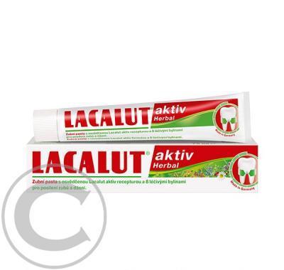 Lacalut aktiv herbal zubní pasta 75 ml
