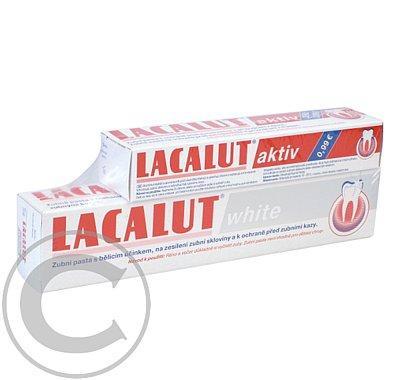 Lacalut white sada 75ml 30ml