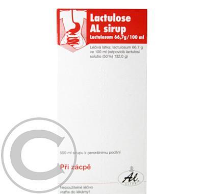 LACTULOSE AL SIRUP  1X500ML Sirup, LACTULOSE, AL, SIRUP, 1X500ML, Sirup