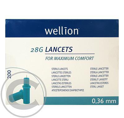 Lanceta Wellion jednorázová 200ks, Lanceta, Wellion, jednorázová, 200ks