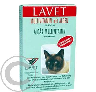 Lavet multivitamin s mořskou řasou pro kočky 50tbl