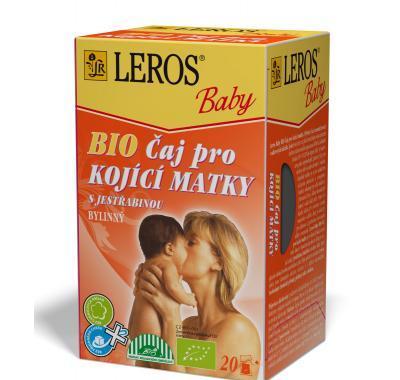 LEROS BABY BIO Čaj pro kojící matky 20x2 g s jestřabinou