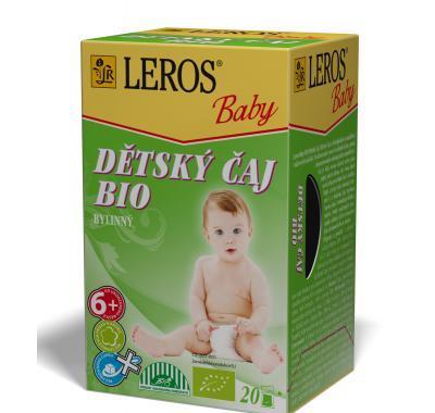 LEROS BABY Dětský čaj BIO Bylinný 20x2 g