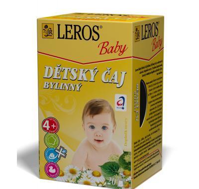 LEROS BABY Dětský čaj bylinný 20x1,8 g, LEROS, BABY, Dětský, čaj, bylinný, 20x1,8, g