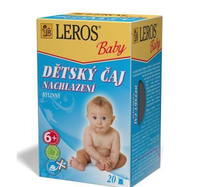 LEROS BABY Dětský čaj Nachlazení 20x2 g