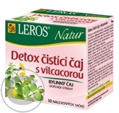 LEROS NATUR Detox čistící čaj s vilcacorou 10 x 1,5 g