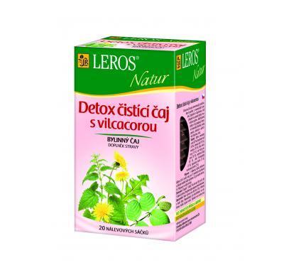 LEROS NATUR Detox čistící čaj s vilcacorou 20 x 1,5 g