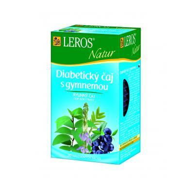 LEROS NATUR Diabetický čaj s gymnemou 20 x 1 g, LEROS, NATUR, Diabetický, čaj, gymnemou, 20, x, 1, g