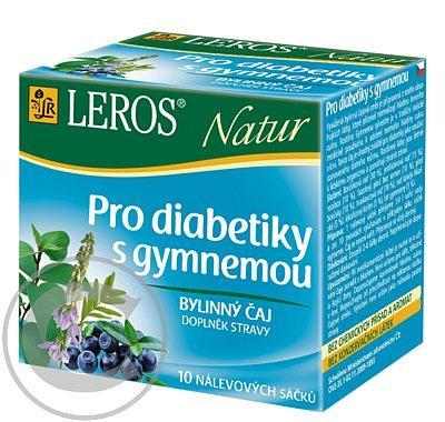 LEROS NATUR Pro diabetiky s gymnemou 10 x 1 g, LEROS, NATUR, Pro, diabetiky, gymnemou, 10, x, 1, g