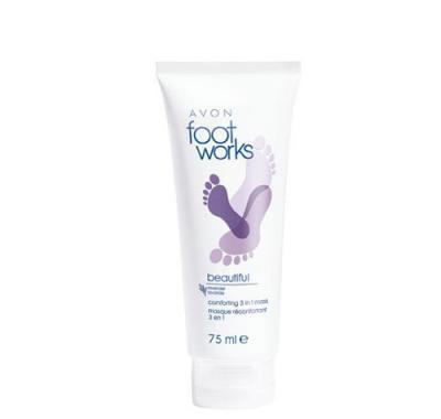 Levandulová maska na nohy 3 v 1 Foot Works (Beautiful Comforting Mask) 75 ml, Levandulová, maska, nohy, 3, 1, Foot, Works, Beautiful, Comforting, Mask, 75, ml