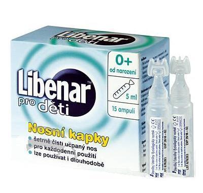 Libenar pro děti 15 ampulí po 5ml, Libenar, děti, 15, ampulí, po, 5ml