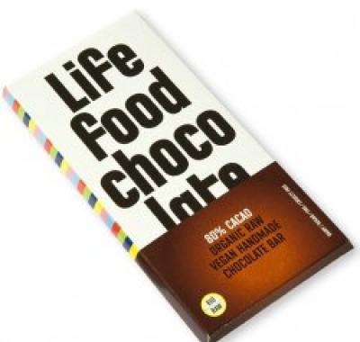 LIFEFOOD Chocolate BIO 80% Cacao 70 g, LIFEFOOD, Chocolate, BIO, 80%, Cacao, 70, g